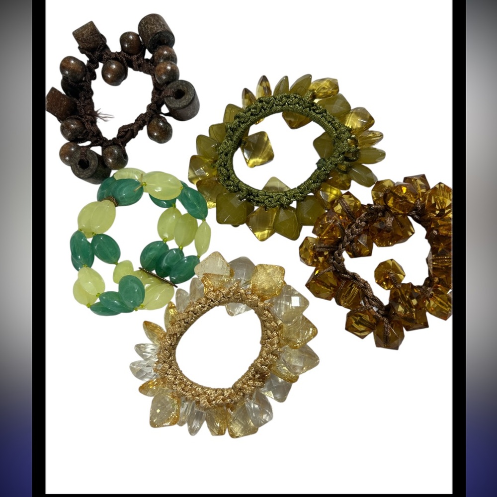 Artisan Earth & Light Collection - 5pc Curated Set of Organic Textures